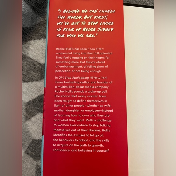 Girl, Stop Apologizing by Rachel Hollis - Picture 2 of 3